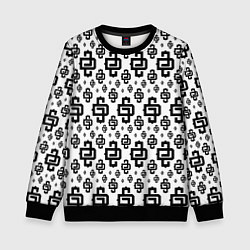 Детский свитшот White Pattern Dope Camo Dope Street Market