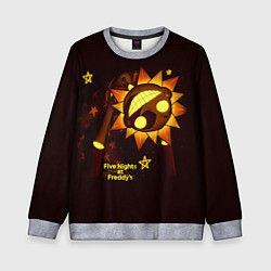 Свитшот детский Five Nights at Freddys Security Breach - Воспитате, цвет: 3D-меланж
