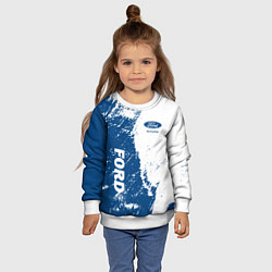 Свитшот детский Ford Форд два цвета, цвет: 3D-белый — фото 2