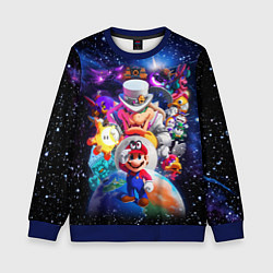 Детский свитшот Super Mario Odyssey Space Video game