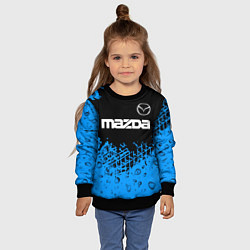 Свитшот детский МАЗДА Шины, цвет: 3D-черный — фото 2