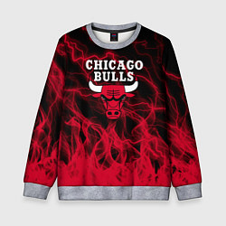 Детский свитшот CHICAGO BULLS ЧИКАГО БУЛЛС МОЛНИИ