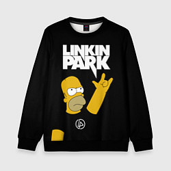 Детский свитшот LINKIN PARK ГОМЕР СИМПСОН, SIMPSONS