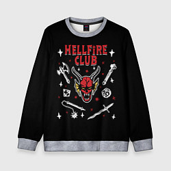 Детский свитшот HELLFIRE CLUB STRANGER THINGS