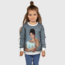 Свитшот детский ДОРА - MISS, цвет: 3D-белый — фото 2