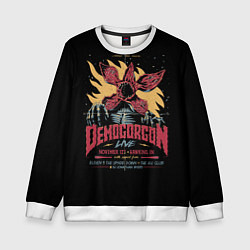 Детский свитшот Stranger Things Demogorgon