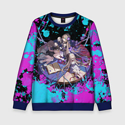 Свитшот детский Грета Honkai star rail, цвет: 3D-синий