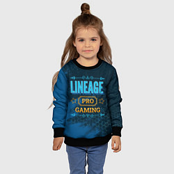 Свитшот детский Игра Lineage: PRO Gaming, цвет: 3D-черный — фото 2