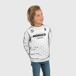 Свитшот детский Monaco Champions Униформа, цвет: 3D-белый — фото 2