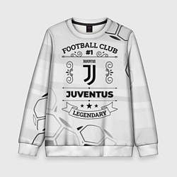 Детский свитшот Juventus Football Club Number 1 Legendary