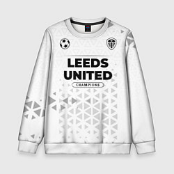 Детский свитшот Leeds United Champions Униформа