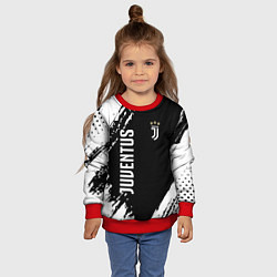 Свитшот детский Fc juventus фс ювентус, цвет: 3D-красный — фото 2