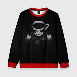 Детский свитшот Black Metal Coffee
