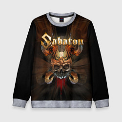 Детский свитшот SABATON САБАТОН SKULL