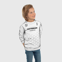 Свитшот детский Tottenham Champions Униформа, цвет: 3D-белый — фото 2