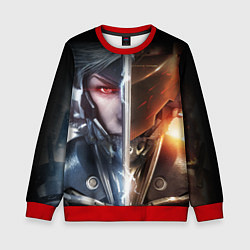 Свитшот детский METAL GEAR RISING САМУРАЙ, цвет: 3D-красный