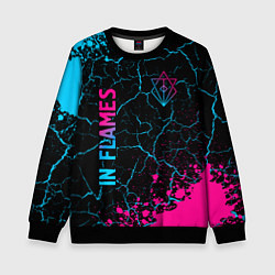 Детский свитшот In Flames Neon Gradient