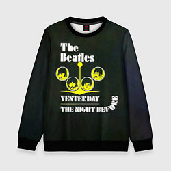 Детский свитшот The Beatles YESTERDAY THE NIGHT BEFORE