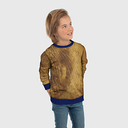 Свитшот детский Динозавровая шкура, цвет: 3D-синий — фото 2