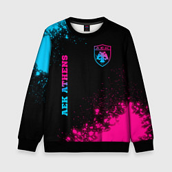 Детский свитшот AEK Athens - Neon Gradient