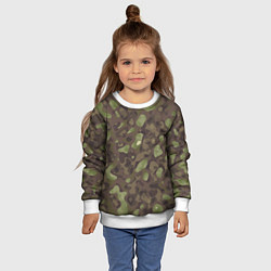 Свитшот детский Камуфляж Multicam, цвет: 3D-белый — фото 2