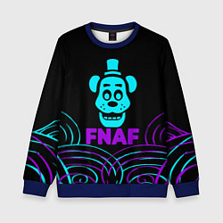 Детский свитшот FNAF Фредди neon