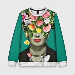 Детский свитшот Фрида Кало - Арт Портрет