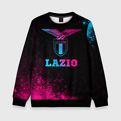 Детский свитшот Lazio - neon gradient