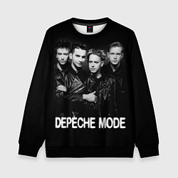 Детский свитшот Depeche Mode - black & white portrait