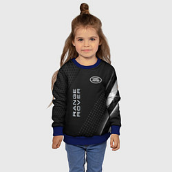 Свитшот детский Land rover Абстракция, цвет: 3D-синий — фото 2