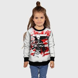 Свитшот детский Блич Ичиго Курасаки, цвет: 3D-черный — фото 2