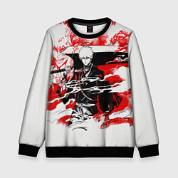 Свитшот детский Блич Ичиго Курасаки, цвет: 3D-черный