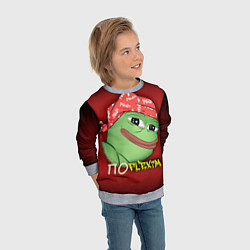 Свитшот детский Ricardo Pepe, цвет: 3D-меланж — фото 2