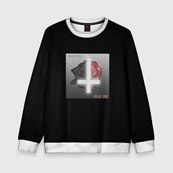 Свитшот детский Pyrokinesis - Black Roze x Red Roze, цвет: 3D-белый