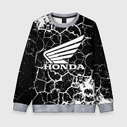 Детский свитшот Honda logo арт