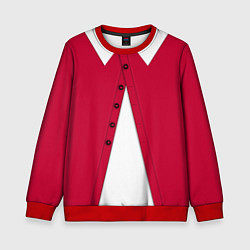 Детский свитшот Новогодний костюм Буратино Красная курточка