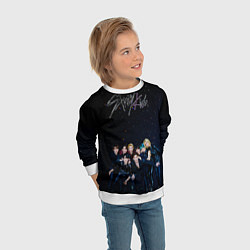 Свитшот детский Stray Kids boy band, цвет: 3D-белый — фото 2