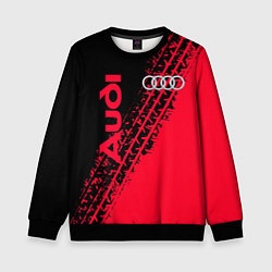 Свитшот детский Audi, цвет: 3D-черный