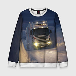 Детский свитшот Для фуры Scania нет преград