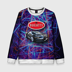 Детский свитшот Bugatti - Italy - мечта автомобилиста