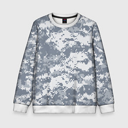 Свитшот детский UCP камуфляж США, цвет: 3D-белый