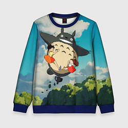 Детский свитшот Flight Totoro