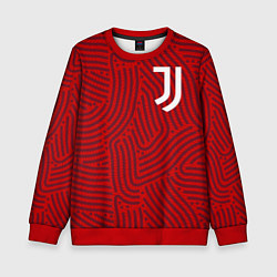 Свитшот детский Juventus отпечатки, цвет: 3D-красный