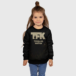 Свитшот детский TFK - Thousand Foot Krutch, цвет: 3D-черный — фото 2