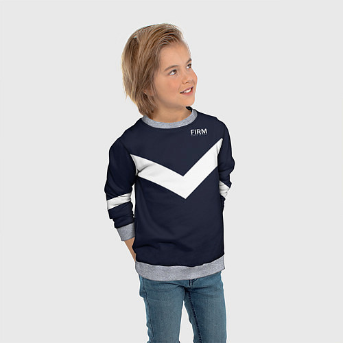 Детский свитшот Always in sports - FIRM / 3D-Меланж – фото 3