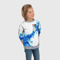 Свитшот детский Jdm style - Japan, цвет: 3D-меланж — фото 2