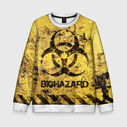 Детский свитшот Danger biohazard