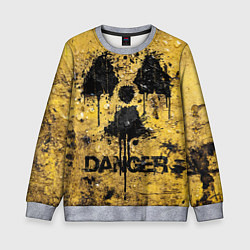 Детский свитшот Danger radiation