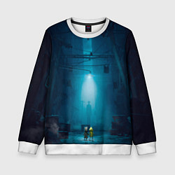 Свитшот детский Little Nightmare, цвет: 3D-белый