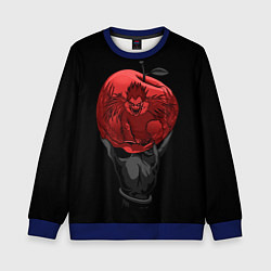 Детский свитшот Рюк и красное яблоко